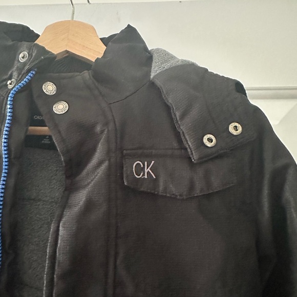 Calvin Klein Jeans Kids Black Winter Jacket - Picture 2 of 7
